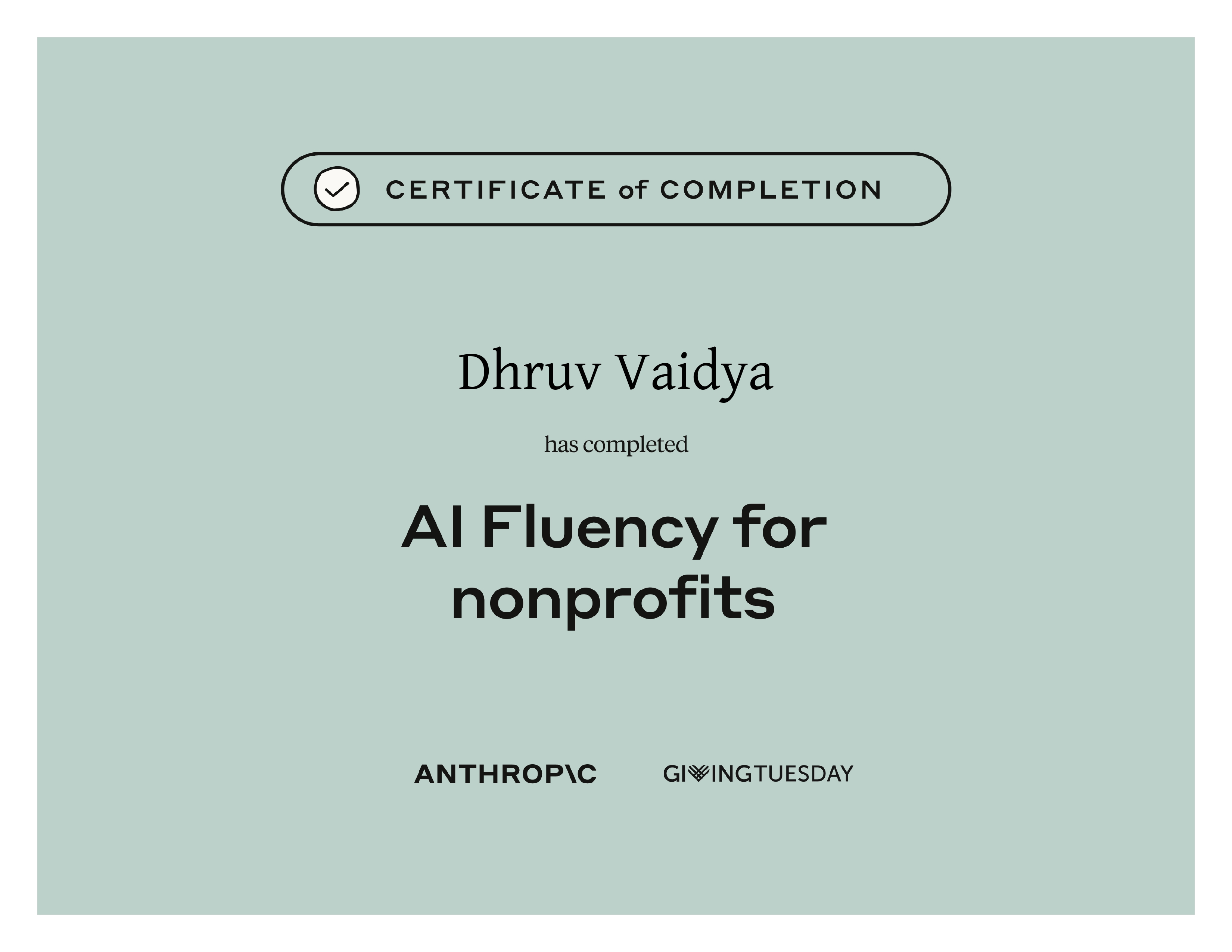 AI Fluency for Nonprofits